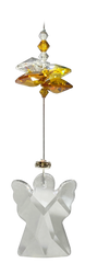 Angels in My Window: Birthstone Hanging Crystals - Topaz - November