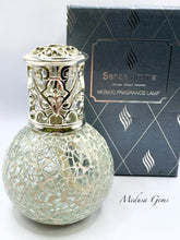 Sense Aroma Crystal Mosaic Catalytic Fragrance Lamp – Clear Glass Home Fragrance Diffuser