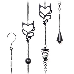 Alchemy Devil’s Heart Black Hanging Decoration | Windchime