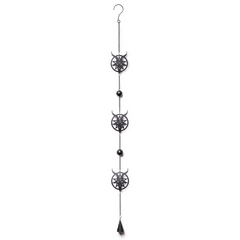 Alchemy Black Baphomet Hanging Decoration | Windchimes