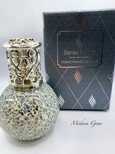 Sense Aroma Silver Mosaic Catalytic Fragrance Lamp – Luxury Home Fragrance Diffuser