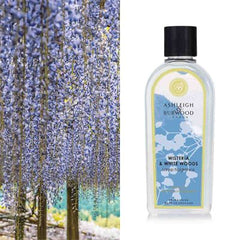 Ashleigh and Burwood Wisteria & White Woods Lamp Fragrance 500ml