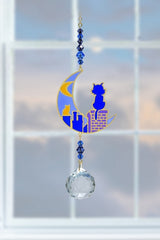 WILD THINGS CRYSTAL DREAMS CATS ON ROOF - MOONLIGHT