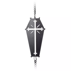 Alchemy Black Coffin hanging Decoration | Windchimes