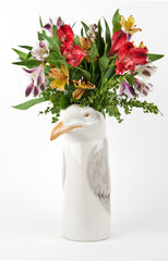 QUAIL CERAMICS - HERRING GULL FLOWER VASE