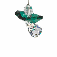 CLASSIC CRYSTAL GUARDIAN ANGEL EMERALD