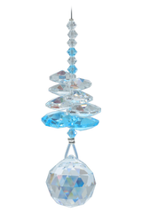 Wildthings Hanging Birthstone Crystal Cascade Aquamarine