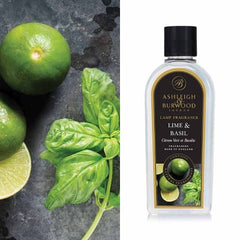 Ashleigh and Burwood Lime & Basil Lamp Fragrance 500ml