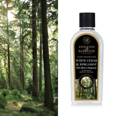 Ashleigh and Burwood White Cedar & Bergamot Lamp Fragrance 500ml