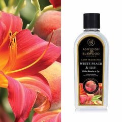 Ashleigh and Burwood White Peach & Lily Lamp Fragrance 500ml