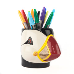 Quail Ceramics Puffin Pencil Pot