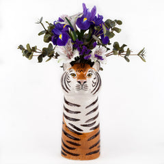 Quail Ceramics - Tiger Flower Vase - Large