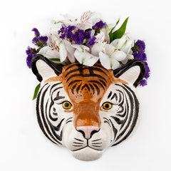 Quail Ceramics - Tiger Wall Vase Large