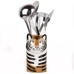 Quail Ceramics - Tiger Utensil Pot