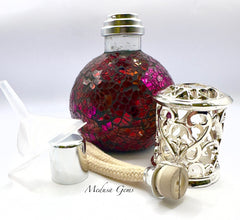 Sense Aroma Fuchsia Mosaic Catalytic Fragrance Lamp – Luxury Home Fragrance Diffuser