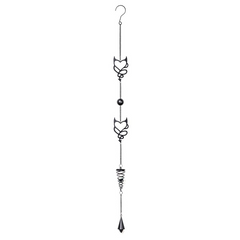 Alchemy Devil’s Heart Black Hanging Decoration | Windchime