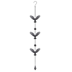 Night Owl Black Hanging Decoration | Windchimes