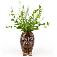 Quail Ceramics - Hippo Flower Vase