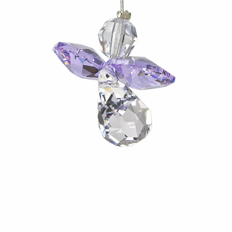 CLASSIC CRYSTAL GUARDIAN ANGEL LIGHT AMETHYST