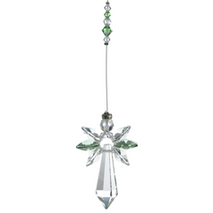 LARGE CRYSTAL GUARDIAN ANGEL PERIDOT