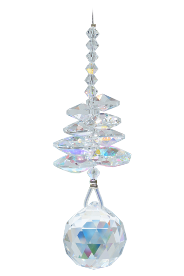 Wildthings Hanging Birthstone Crystal Cascade Aurora Borealis
