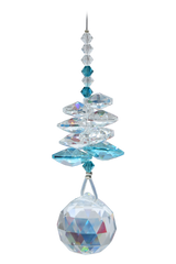 Wildthings Hanging Birthstone Crystal Cascade - Blue Zircon