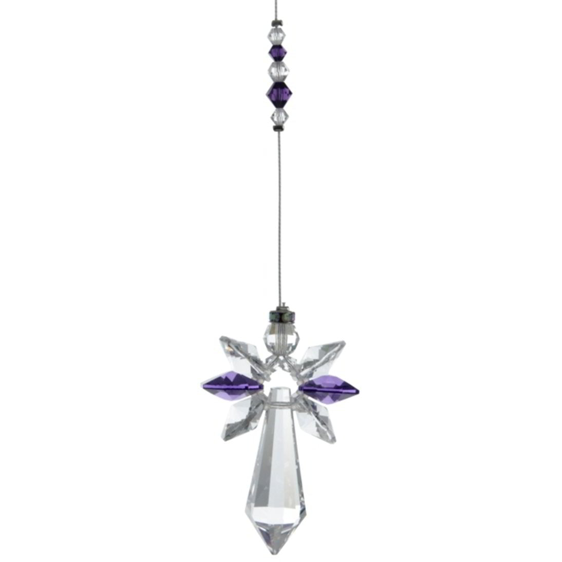 LARGE CRYSTAL GUARDIAN ANGEL AMETHYST