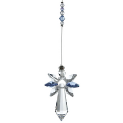 LARGE CRYSTAL GUARDIAN ANGEL SAPPHIRE