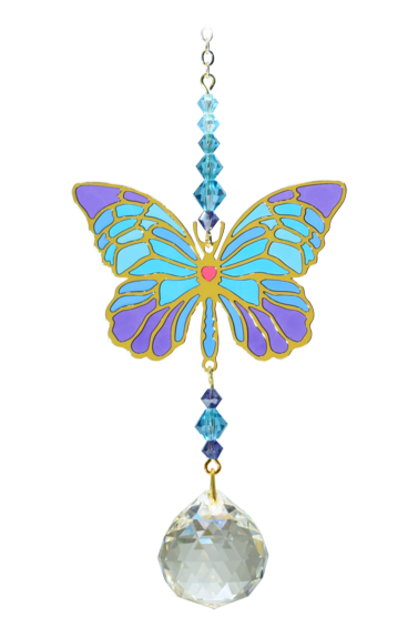 WILD THINGS CRYSTAL DREAMS BUTTERFLY - IRIS