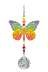 WILD THINGS CRYSTAL DREAMS BUTTERFLY - RAINBOW