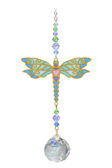 WILD THINGS CRYSTAL DREAMS DRAGONFLY - JADE