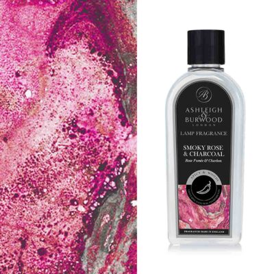 Ashleigh and Burwood Smoky Rose & Charcoal Lamp Fragrance 500ml