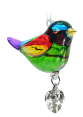 Wild Things Fantasy Glass Pretty Little Bird - Rainbow