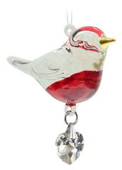 Wild Things Fantasy Glass Pretty Little Bird - Robin