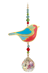 Crystal Dreams Robin Suncatcher