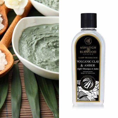 Ashleigh and Burwood Volcanic Clay & Amber Lamp Fragrance 500ml