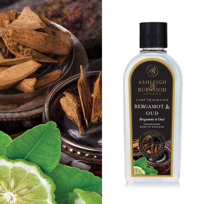 Ashleigh and Burwood Bergamot & Oud Lamp Fragrance 500ml