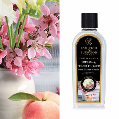 Ashleigh and Burwood Freesia & Peach Flower Lamp Fragrance 500ml
