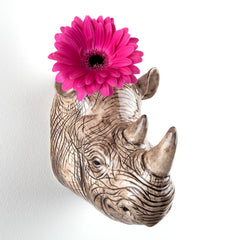 Quail Ceramics - Rhino Wall Vase Large